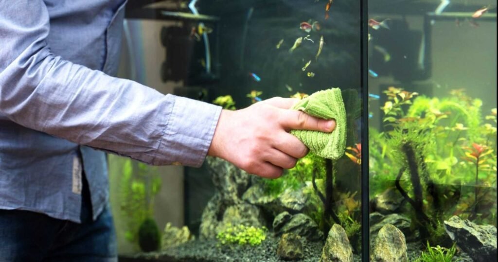 How to clean aquarium