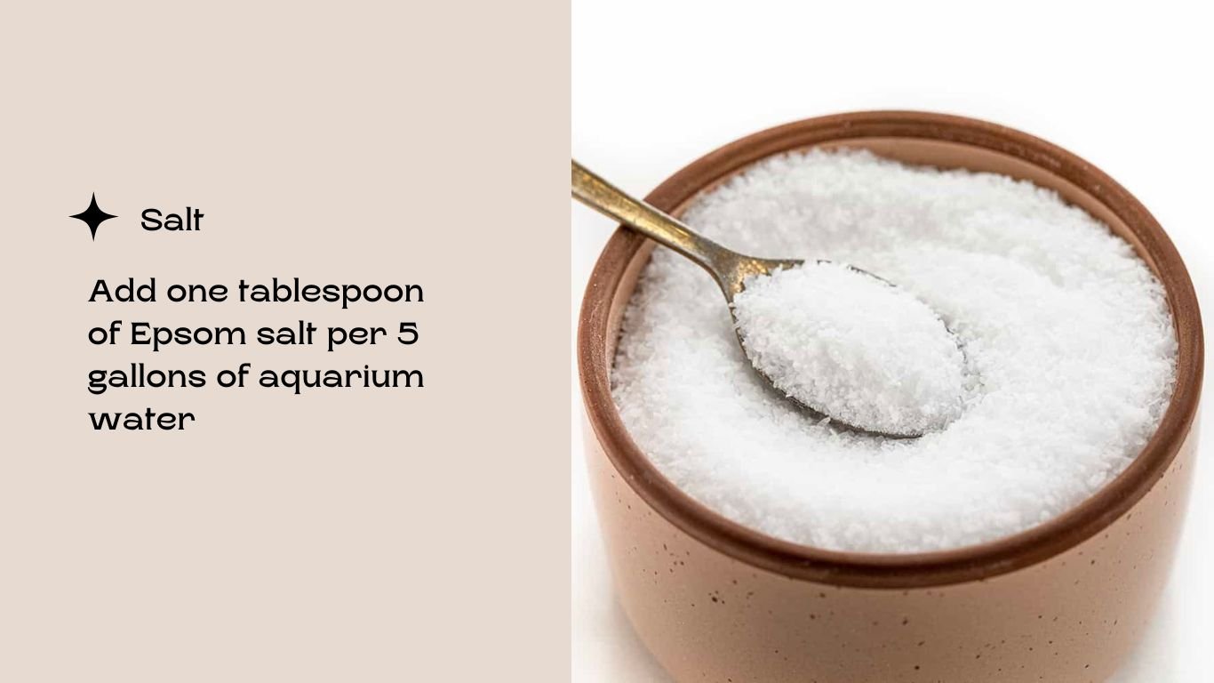 Use of salts to treat nitrite (NO₂⁻).